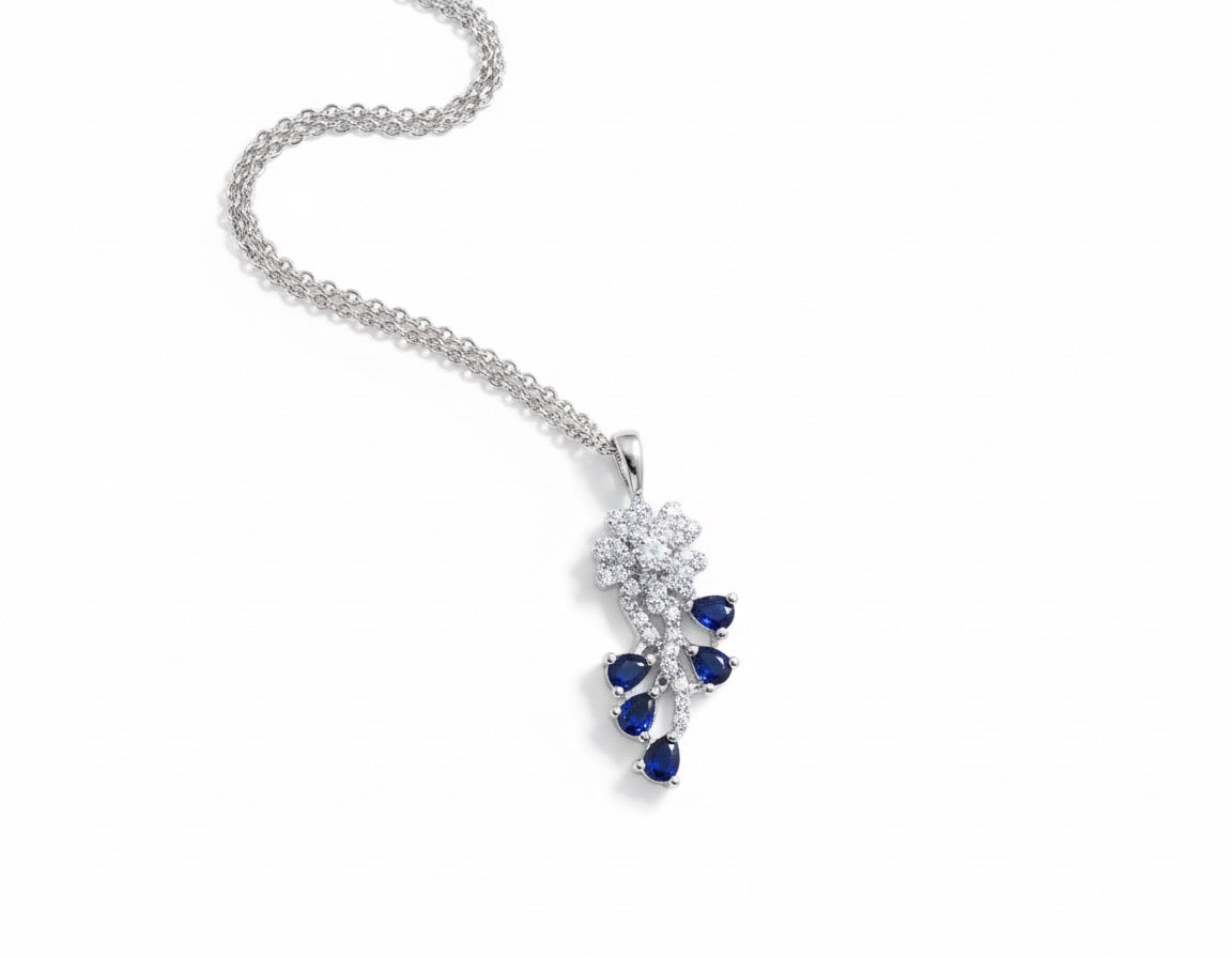 Elegant Stone & CZ Diamond Artificial Jewelry Set – Necklace, Earrings & Maang Tikka